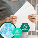 MedPride Premium Ultra Absorbent Panty Liners - 18 gram,  6" x 17" - 10 Pack of 25 (250 Count)
