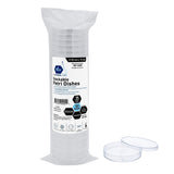 MedPride Stackable Petri Dishes with Lids, Sterile 90mmx15mm -  20 Pack of 25 (500 Count)