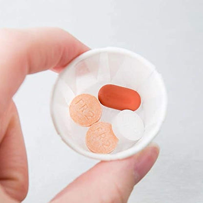 MedPride Disposable Paper Souffle Medicine Cups 0.75 oz 250 Cups/Box, Case of 20 (5000 Count)