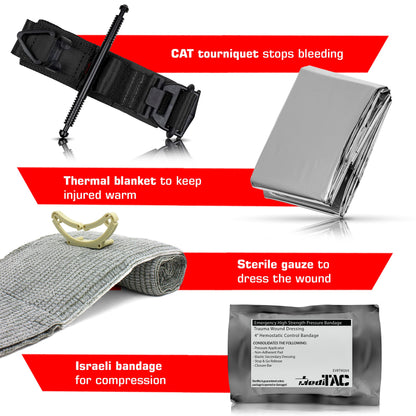 Premium Bleeding Control Pack – Emergency Trauma Kit