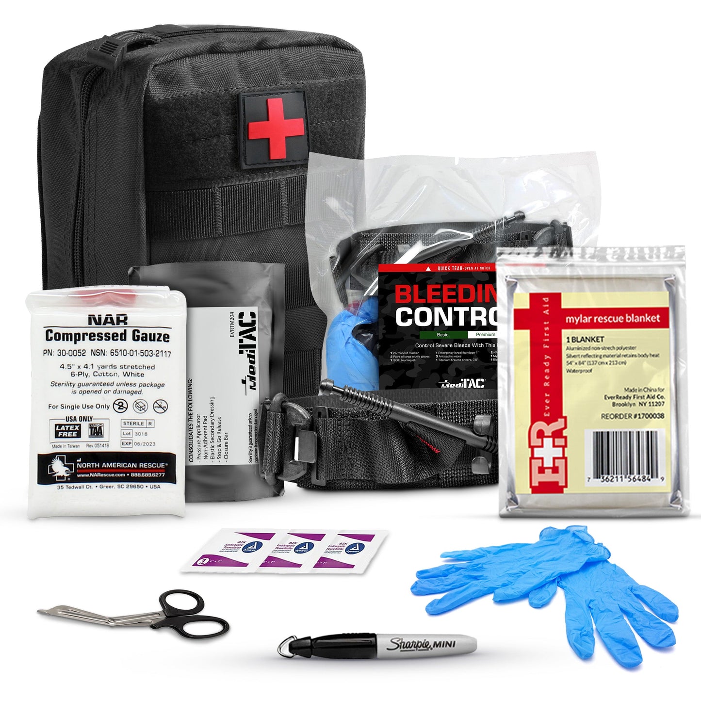 Premium Bleeding Control Pack – Emergency Trauma Kit