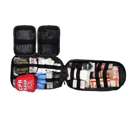 Rip-Away Fully Stocked Tactical Trauma Kit - Chest Seals, Tourniquet, & Bleeding Control