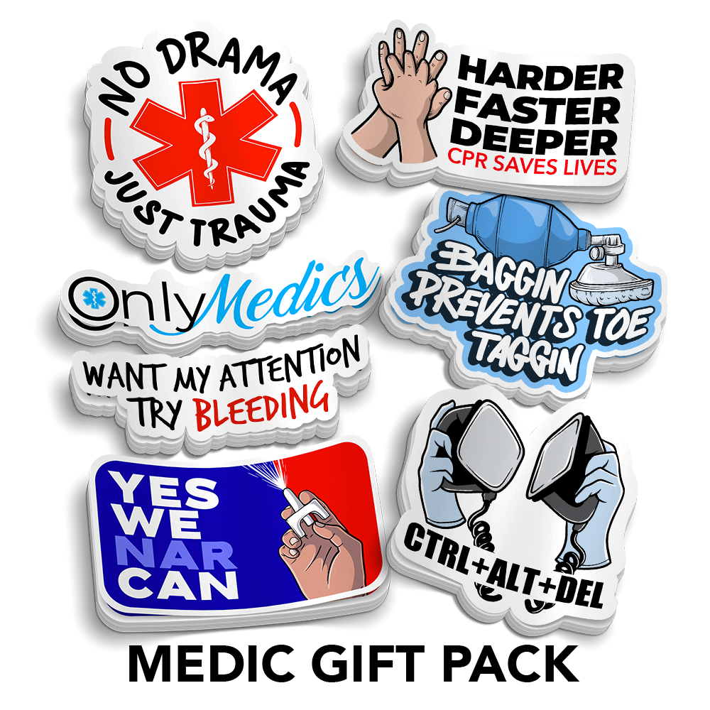 Medic & EMT | Sticker Gift Packs – Alpenglow Readiness Supply