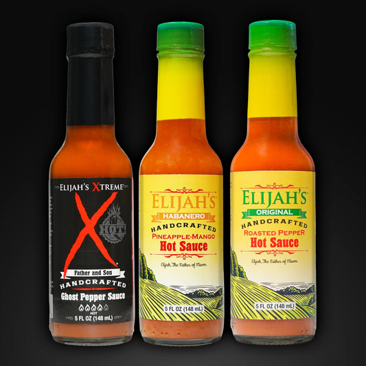 Mild & Hot Trio Hot Sauce Set