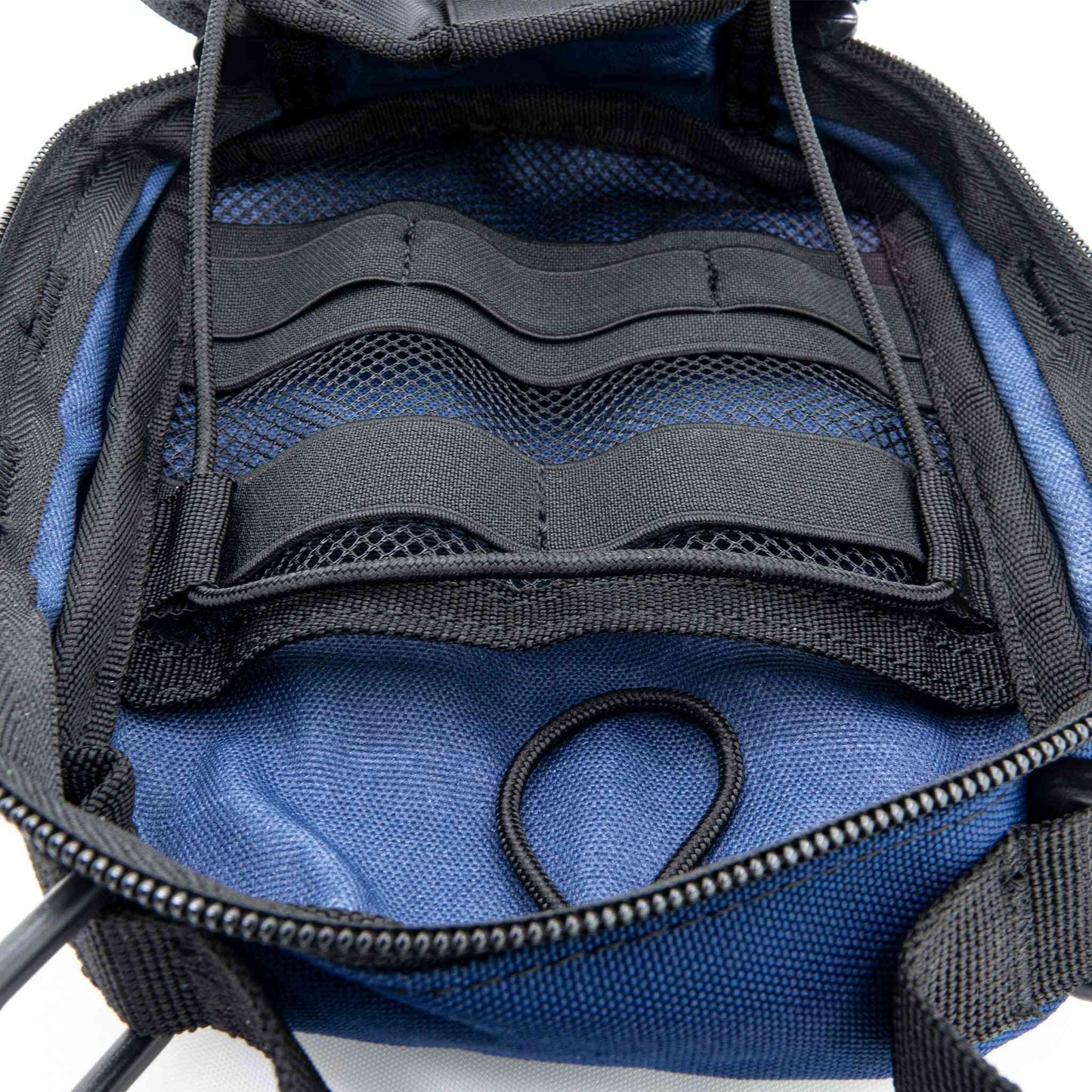 LINE2design MOLLE Pouch, Emergency Medical, Trauma Bag, Gunshot Bag for First Aid (IFAK), Utility Pouch, includes USA Patch - Navy