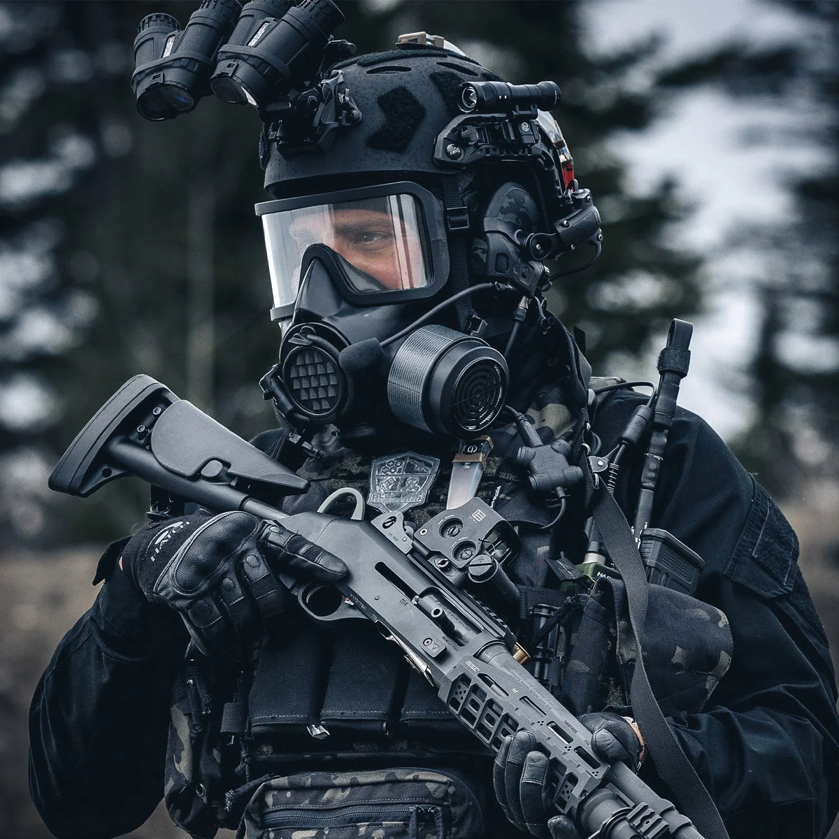 NBC-17 SOF 40mm CBRN Gas Mask Filter – NATO Thread | 10-Year Shelf Life | P3+A2B1E1K1 Protection