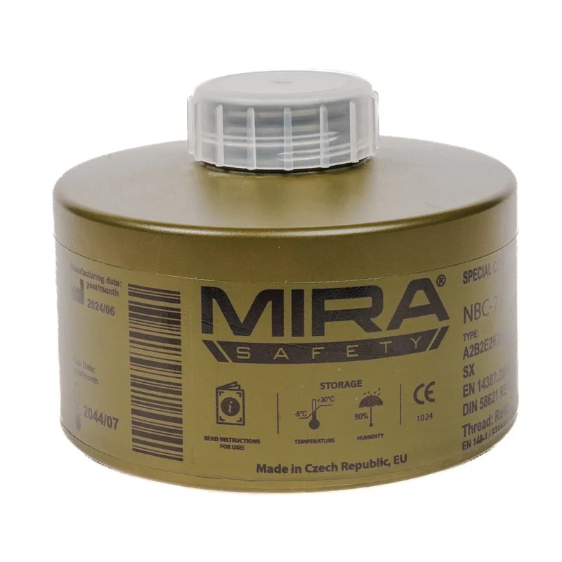CBRN Gas Mask Filter NBC-77 SOF® 40mm Thread - 20 Year Shelf Life