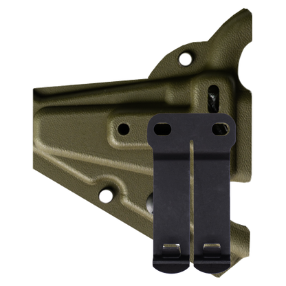 Olive Drab PRO/V2/ECO Shear Kydex Holder with Adjustable Retention | ONE SHEAR®