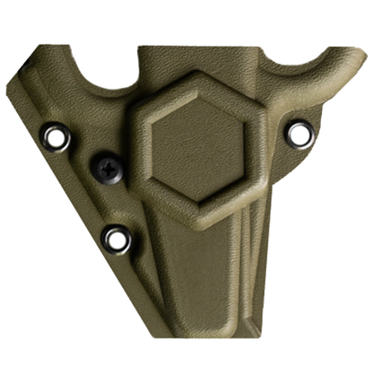 Olive Drab PRO/V2/ECO Shear Kydex Holder with Adjustable Retention | ONE SHEAR®