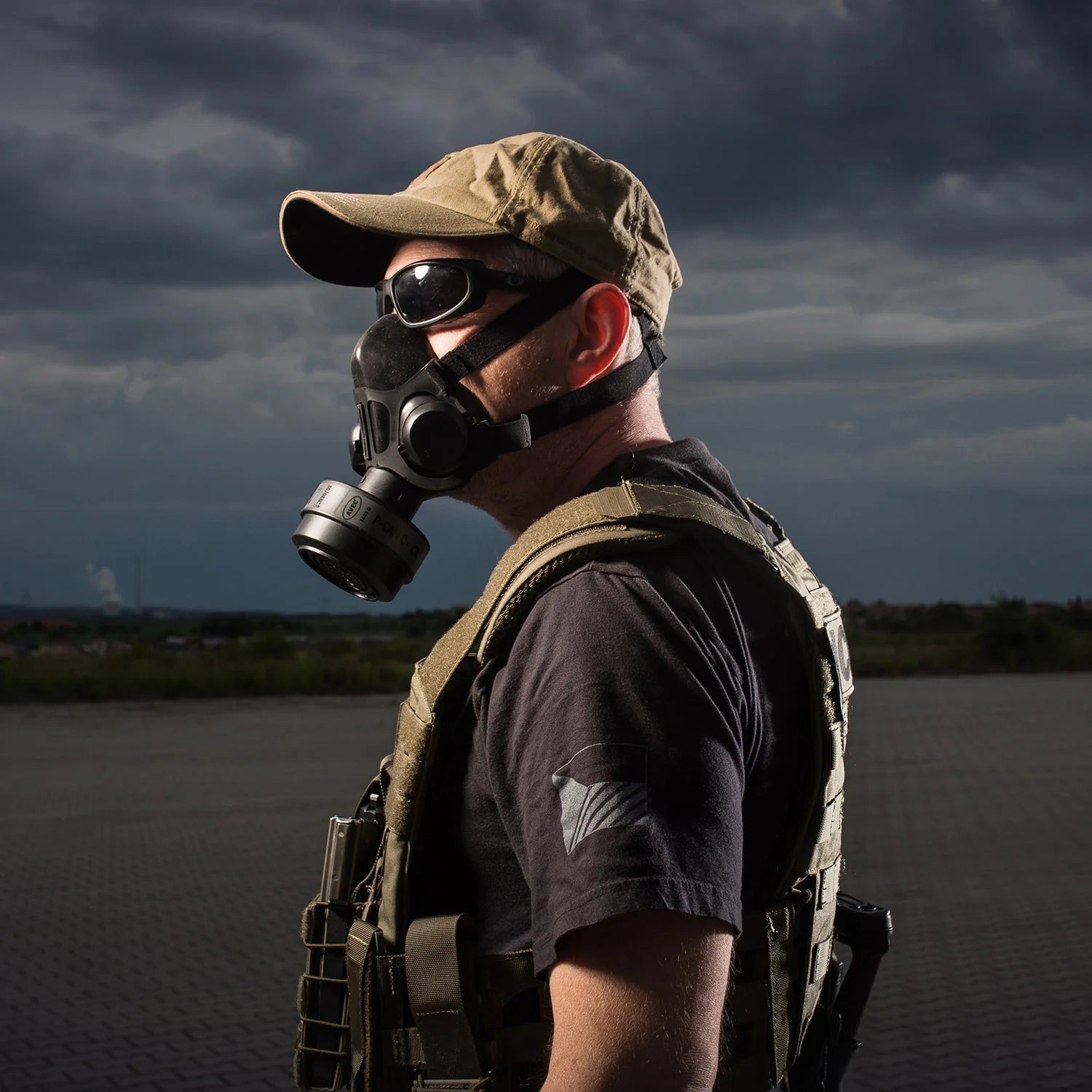 P-CAN® Compact CBRN Filter: Advanced Respiratory Protection Against Riot Control Agents