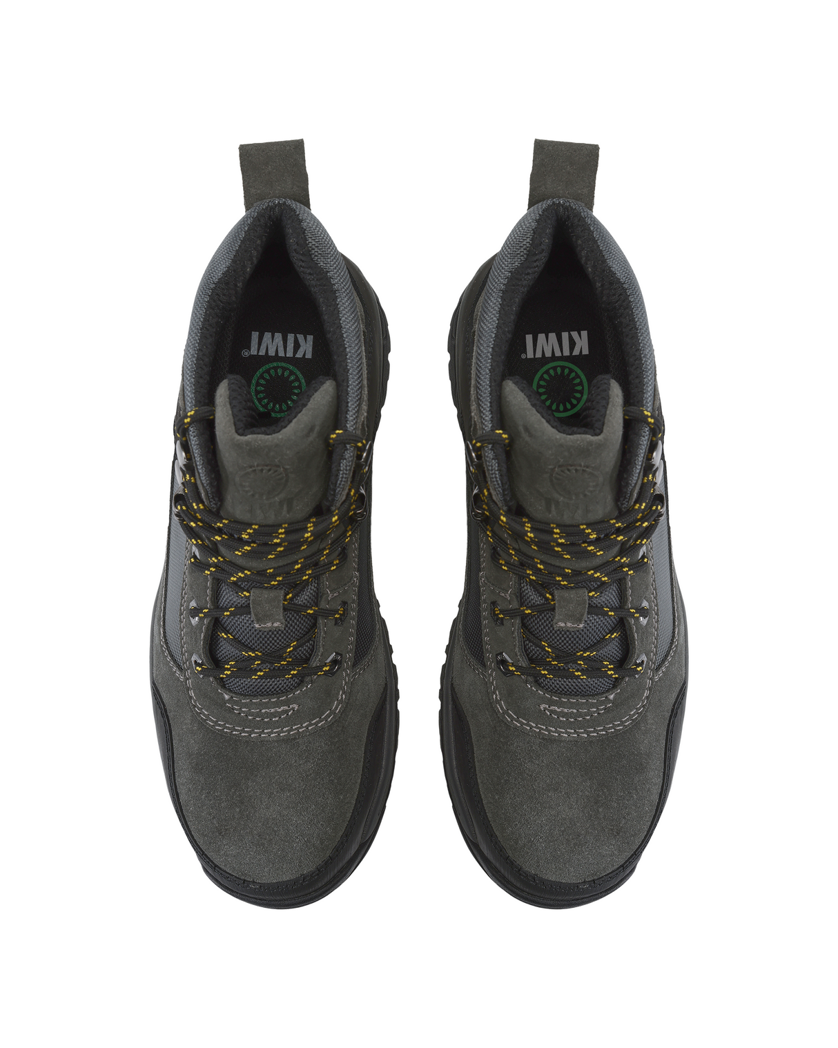 Kiwi Trek Grey Suede/Nylon 5" Steel Toe Water Resistant Work Boots [P69003]