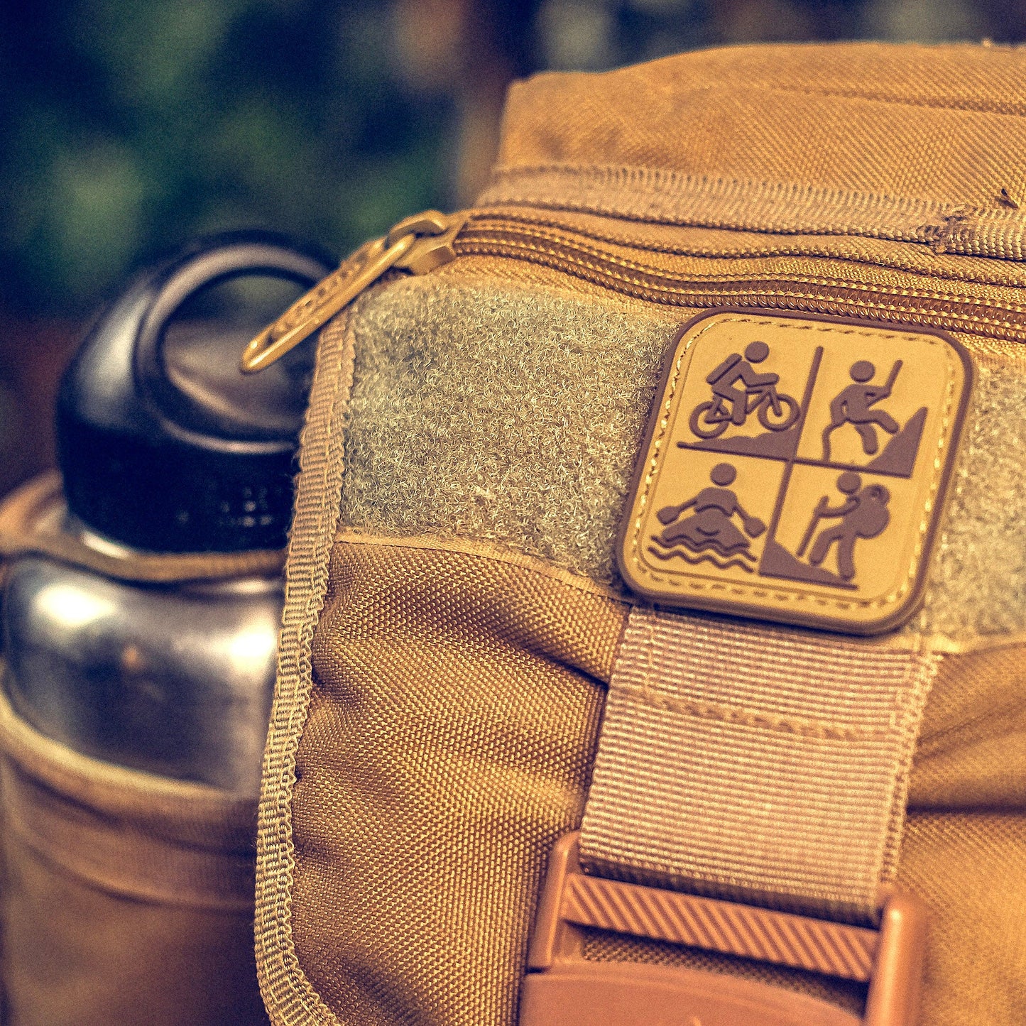 Adventure Sports Patch: Desert Tan