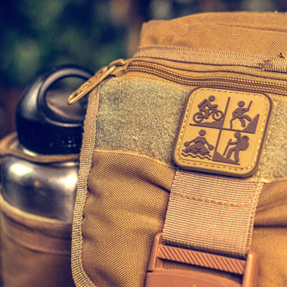 Adventure Sports Patch: Desert Tan