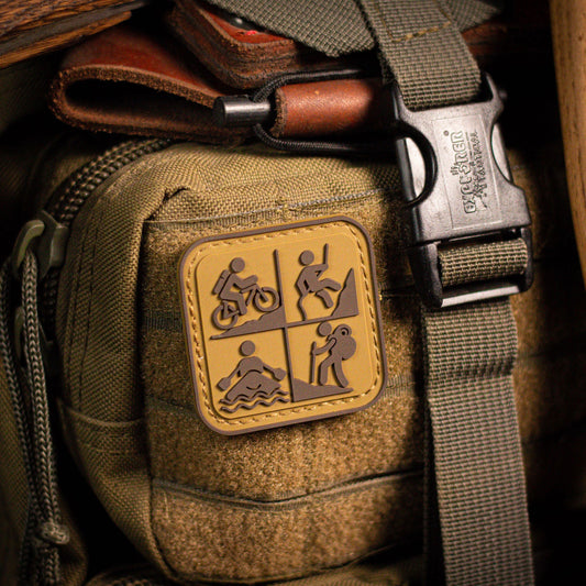 Adventure Sports Patch: Desert Tan