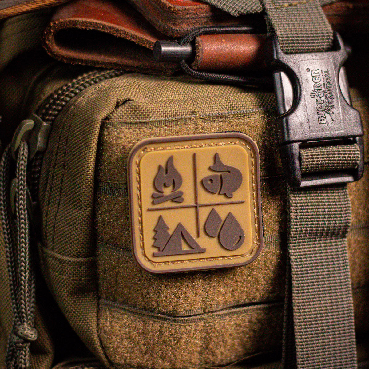 Adventure / Camping Patch: Desert Tan