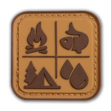 Adventure / Camping Patch: Desert Tan