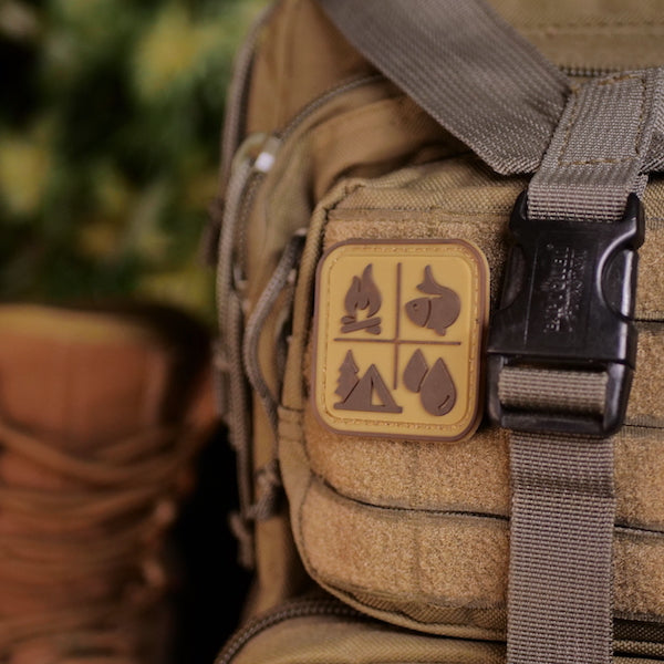 Camping / Adventure Patch: Tan