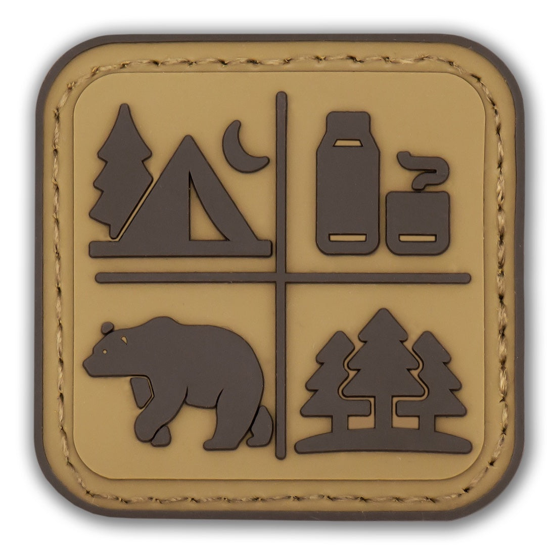 Adventure / Camping Patch: Desert Tan