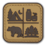Adventure / Camping Patch: Desert Tan