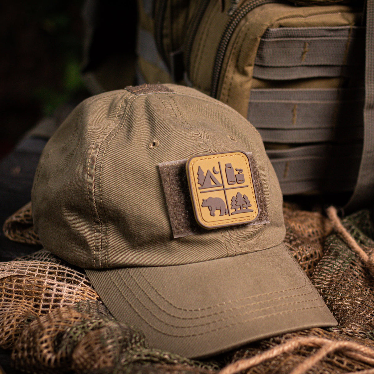 Adventure / Camping Patch: Desert Tan