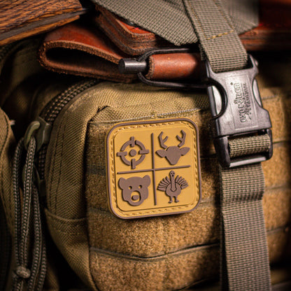 Rifle Hunter Patch: Desert Tan