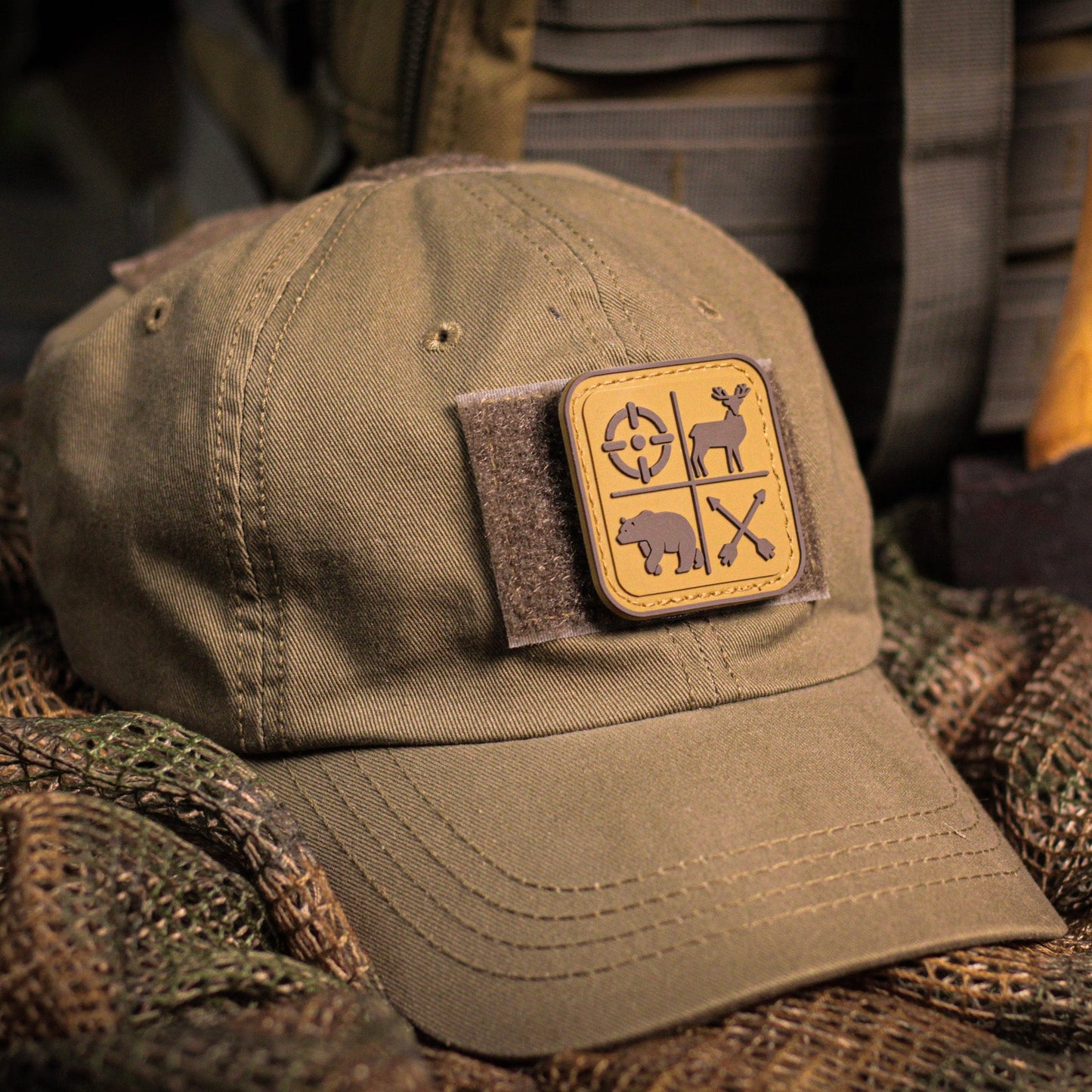 Bow Hunter Patch: Desert Tan