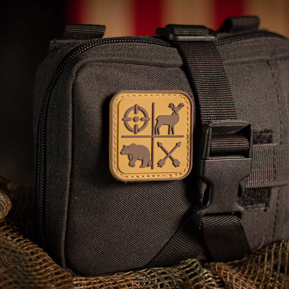 Bow Hunter Patch: Desert Tan