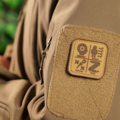 Rifle Hunter Patch: Desert Tan