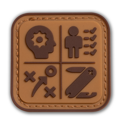 Rifle Hunter Patch: Desert Tan