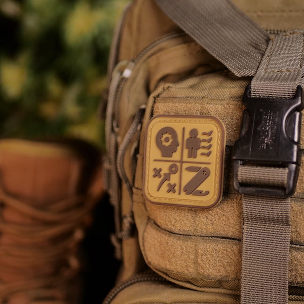 Adventure Sports Patch: Desert Tan