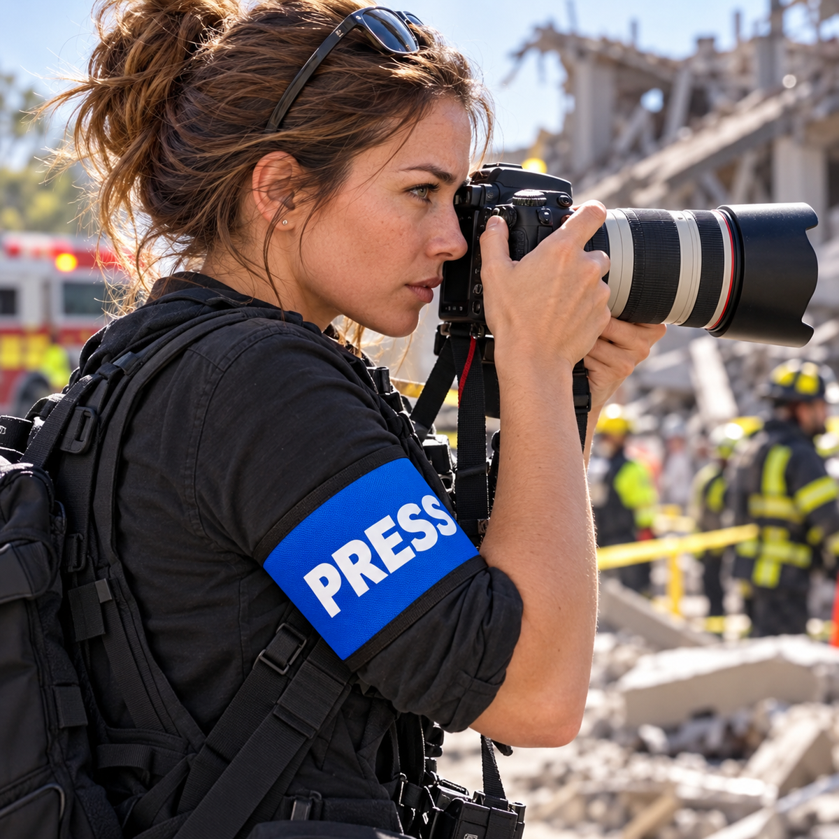PRESS reflective armband