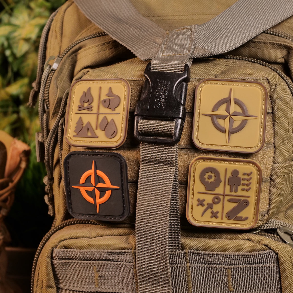 Adventure Sports Patch: Desert Tan