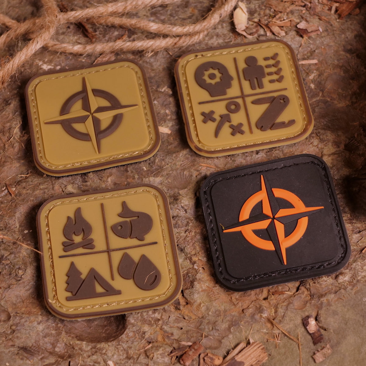 Bow Hunter Patch: Desert Tan