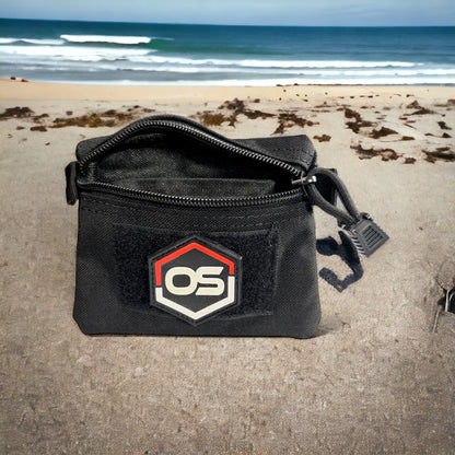 Black Tact-Pouch with OS PVC Patch