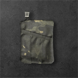 Black Multi-Cam Tact-Pouch with OS PVC Patch