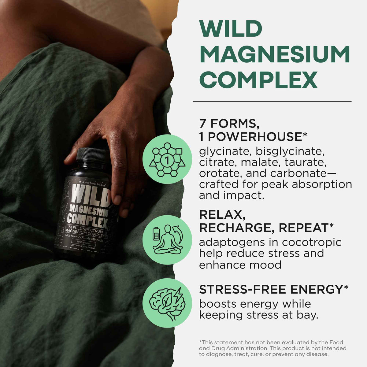 Power Bundle: Magnesium + Vitamin K2 & D3 with Pepper Extract