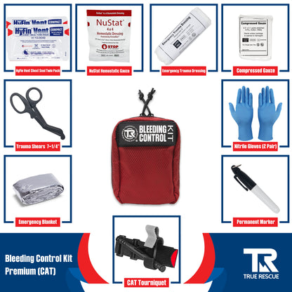 Bleeding Control Kit x2 With Wall Mount