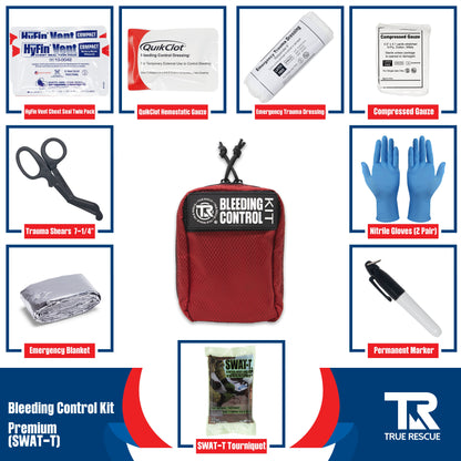 Bleeding Control Kit x2 With Wall Mount