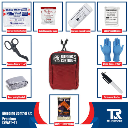 Bleeding Control Kit x2 With Wall Mount