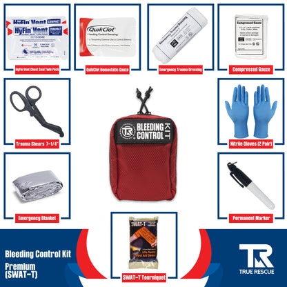 Bleeding Control Kit x2 With Wall Mount