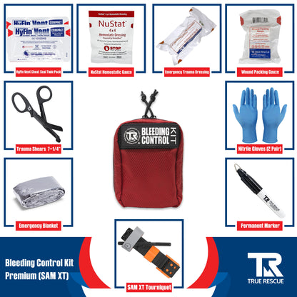 Bleeding Control Kit by True Rescue