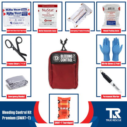 Bleeding Control Kit by True Rescue