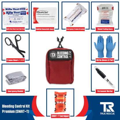 Bleeding Control Kit by True Rescue