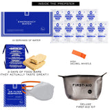 Preppi | The Prepster Advanced Fireproof Backpack | 3-Day Emergency Kit