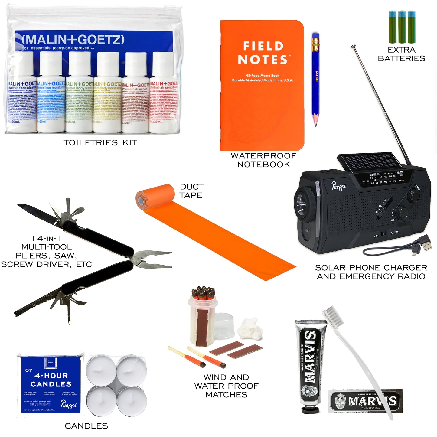 The Prepster Advanced Fireproof Backpack | 3-Day Emergency Kit