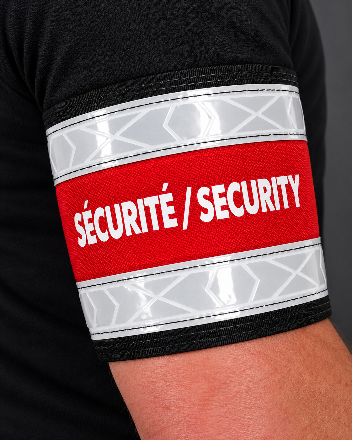 SECURITY / SECURITE Reflective Armband