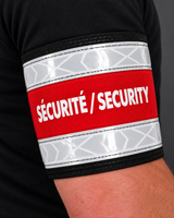 SECURITY / SECURITE Reflective Armband