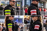 SECURITY / SECURITE Reflective Armband