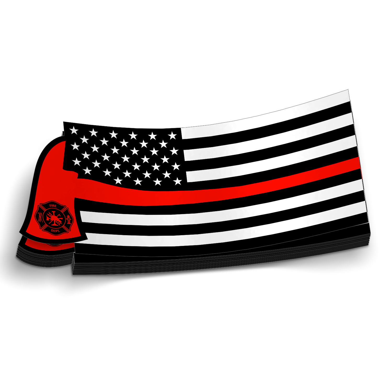 Redline Flag Decal – Alpenglow Readiness Supply