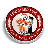 Remember Kids Fire Decal